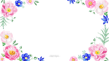 blue-pink-watercolor-floral--1920-1080.jpg (1920Ã1080) | Floral | Pinterest | , and Prints HD wallpaper